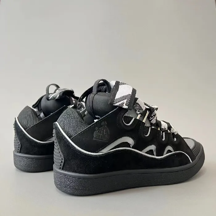 Lanvin Curb Sneaker Black Grey (2) Lanvin Curb Sneaker Black Grey (2)