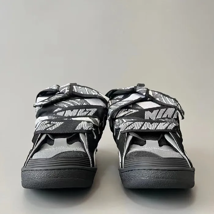 Lanvin Curb Sneaker Black Grey (5) Lanvin Curb Sneaker Black Grey (5)